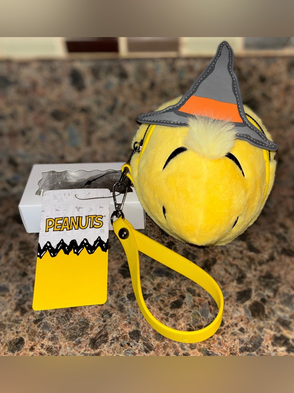 Peanuts Woodstock Plush Wristlet